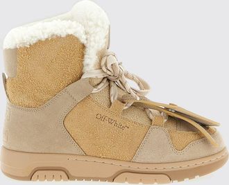Off-white Boots OFF-WHITE Woman color Beige