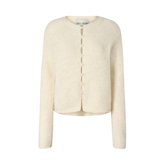 Rue de Femme RUE de FEMME, Cardigans, female, Beige, Size: 2XL Josette Knit Cardigan