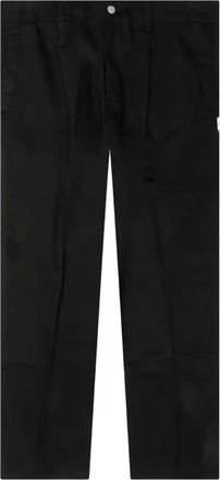 Human Made pleated trousers - men - Cotton - S - Black