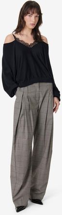 Iro The Ivoire Top in Black at Nordstrom, Size X-Small