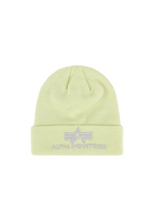 Alpha Industries Skim&uuml;tze ALPHA INDUSTRIES 3D Beanie, Damen, Gr. onesize, gr&uuml;n (arctic lime), Obermaterial: 100% Polyacryl, M&uuml;tzen Skim&uuml;tze