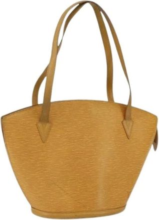 Louis Vuitton Pre-owned Handbags, female, Yellow, Size: ONE SIZE Pre-owned Leather Handbag