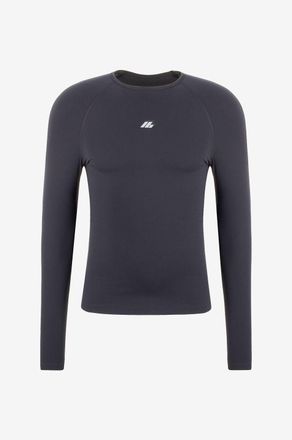 Balenciaga Lycra-T-Shirt mit langen Raglan&auml;rmeln Activewear