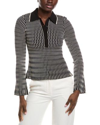 SIMKHAI Colleen Polo Top