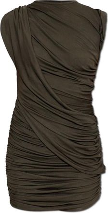 CHRISTOPHER ESBER Kleedjes, Dames, Bruin, S, Verve Twisted Dress