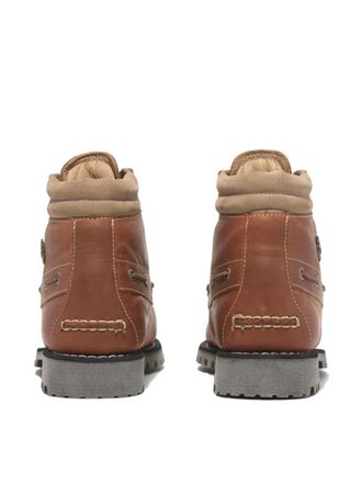 Timberland Mens Authentic Mid Lace-Up Boots Brown Shoes >