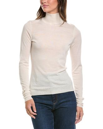 Frame Denim The Slim Turtleneck Wool Sweater