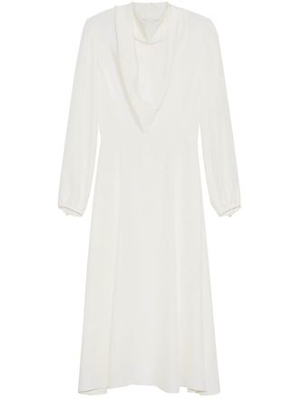 Adam Lippes Abito midi Blythe - Bianco