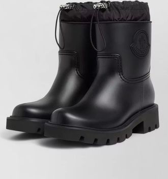 Moncler pvc rain ankle boots