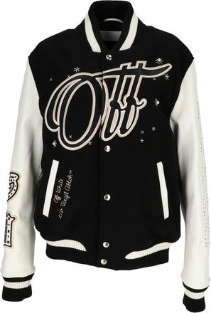 Off-white Wo Bling Stars bomber jacket - Black