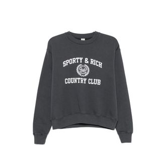 Sporty & Rich Logo-print Sweater