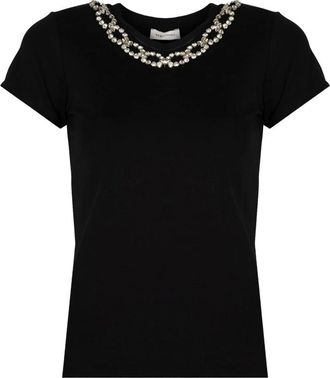 Liu Jo Dames, Tops, Zwart, Maat: XS
