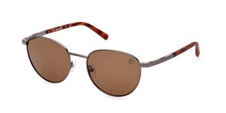 Timberland TB9284 Polarized 08H Mens Sunglasses Grey Size 54