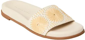 Jack Rogers Somerset Raffia & Leather Sandal