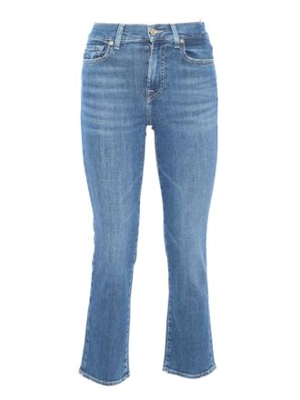 7 For All Mankind Cropped Womens Jeans