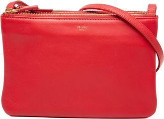 Celine Pre-owned Celine Small Lambskin Trio Crossbody Ladies N05JBI7BI7YCDAY2