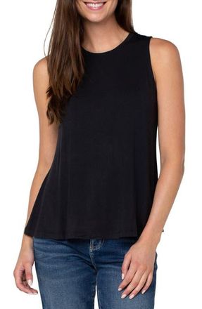 Liverpool L.A. Sleeveless Knit Top in Black at Nordstrom, Size Medium