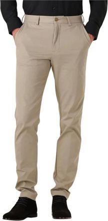 HUGO BOSS Broeken, Heren, Beige, W36 L32, Katoen, Veelzijdige Kaiton Chinos voor Heren