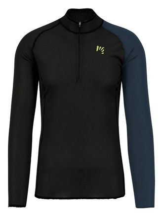 Karpos raglan-sleeve zip-neck top - Black