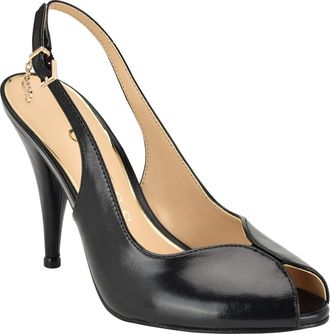 Guess Ilovea Slingback Pump in Black at Nordstrom, Size 7.5