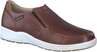 Mephisto Mens Valter Flat Shoes In Hazelnut Randy