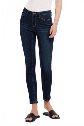 Flying Monkey Harper Ankle Skinny Jeans In Bullish
