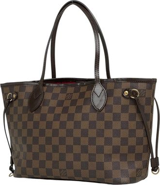 Louis Vuitton Brown Damier Canvas Handbag Tote Bag (Pre-Owned)