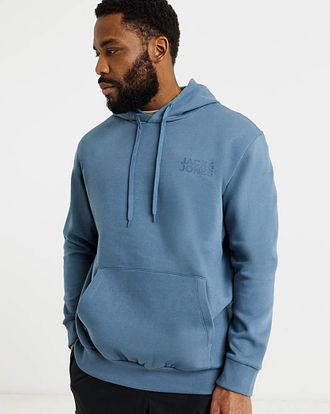 Jack & Jones Jack & Jones Corp Logo Hoodie - Blue