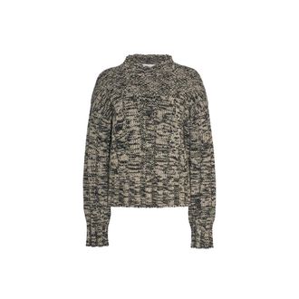 Malo Girocollo Mix Trecce - female - Malo - Round-neck Knitwear - Multicolor - XS - Knitwear