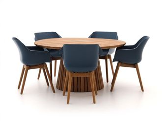 Hartman Hartman Sophie Studio/Santa Severina &oslash;150cm dining tuinset 6-delig