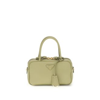 Prada Sage Green Leather Handbag