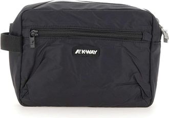 K-Way Demu Beauty Case - Heren - Toilettassen - Zwart - ONE Size - Polyester - Tassen