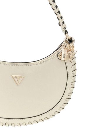 Guess Womens Shoulder Bag Bone Polyurethane - Shoulder-Bags