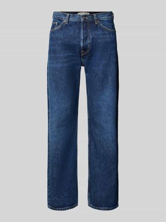 Wood Wood Jeans im Used-Look Modell Type 2 in Dunkelblau, Gr&ouml;&szlig;e 30/32