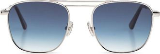 Golden Goose Occhiali da sole con montatura stile pilota - Argento