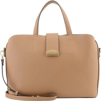 Pourchet Cavalcade Handtas - Dames - Handtassen - Bruin - ONE Size - Leer - Tassen