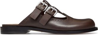 Loewe Campo Mary Jane mules - women - Calf Leather/Calf Leather/Calf Leather - 35 - Black