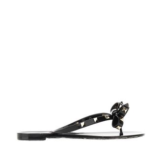 Valentino Garavani Rockstud rubber thong slides Woman 36