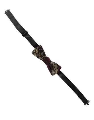 Dolce & Gabbana Floral Jacquard Bow Tie - Multicolor