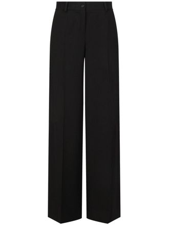 Dolce & Gabbana Pantaloni a gamba ampia - Nero