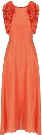 Essentiel ABITO MIDI HEXICO CORALLO ESSENTIEL ANTWERP