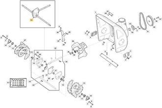 STIGA Sports Tracci&oacute;n Original Stiga Para Quitanieves As 62 P - Snc 62 P 118821092/0