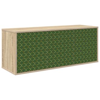 vidaXL Mueble De Tv Montado En La Pared Geleen 102 X 33 X 40 Cm Vidaxl