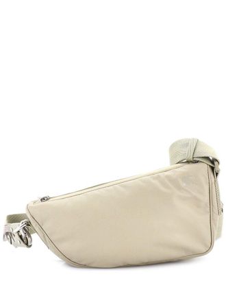 Burberry Green Sheep Leather Shield Messenger Bag Medium (Authentic Pre-Loved)