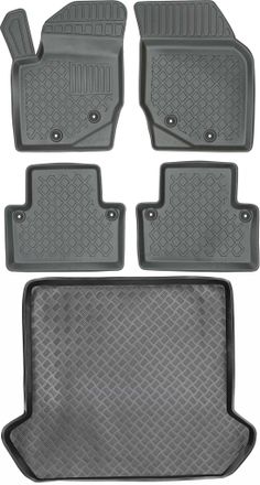 OEM Juego De Alfombrillas Para Coche Y Maletero Para Volvo Xc90 I Suv (2002-2014)