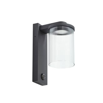 Lucande Lucande L&aacute;mpara De Pared Exterior beelia En Negro Aluminio