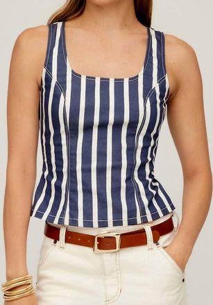 Fifteen Twenty Kali Top In Stripe