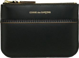 Comme Des Gar&ccedil;ons Leather Coin Pouch With Zip
