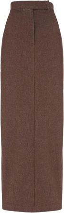 Max Mara Dames, Rokken, Bruin, Maat: XS