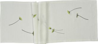 Schubiger M&ouml;bel Tischl&auml;ufer Danny Linnen Ecru B: 50 cm